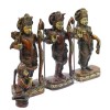 SHRI RAM DARBAR (RAMA SITA LAKSHMAN & HANUMAN) IDOLS IN BRASS