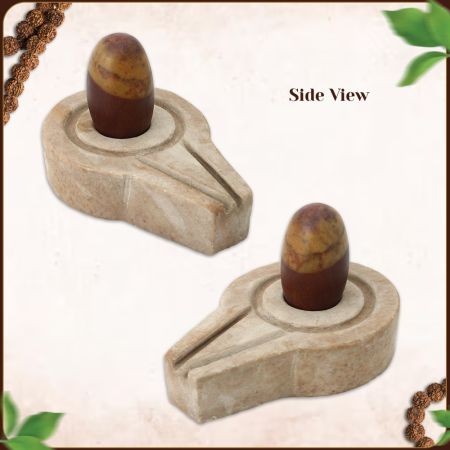 TRILOKINATHA SHAMBHU LORD SHIVA SHIVLING WITH YONIBASE