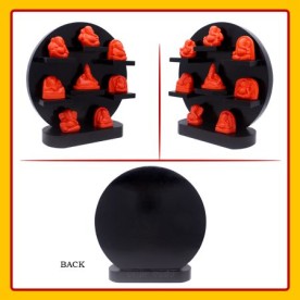 ASHTAVINAYAK SET WITH STAND COLLECTION OF 8 GANPATI