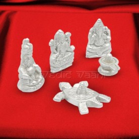 SHUBH PUJA IDOLS IN PARAD - SET OF 6