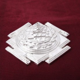 SIDDHI CHAKRA SHREE YANTRA IN PURE SILVER