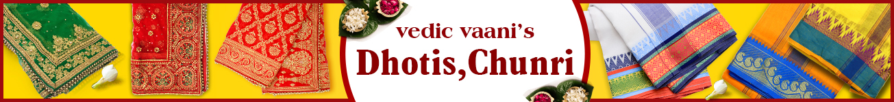 Dhotis, Chunri Dhotis, Chunri