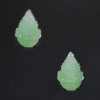 SHREE YANTRA / CHAKRA ON LOTUS IN PURE FLUORITE GEMSTONE