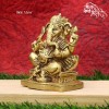 MAYURESHWAR LORD GANESH/GANAPATI MURTI/IDOL FOR DIWALI PUJA